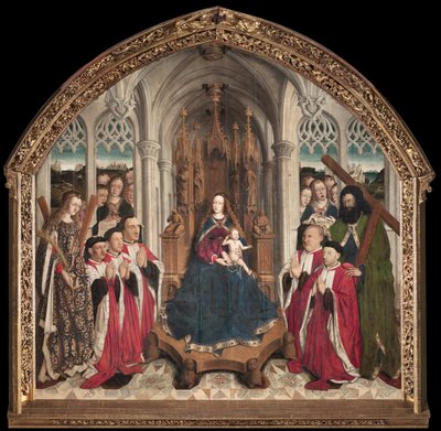Virgin of the Consellers by Lluís Dalmau